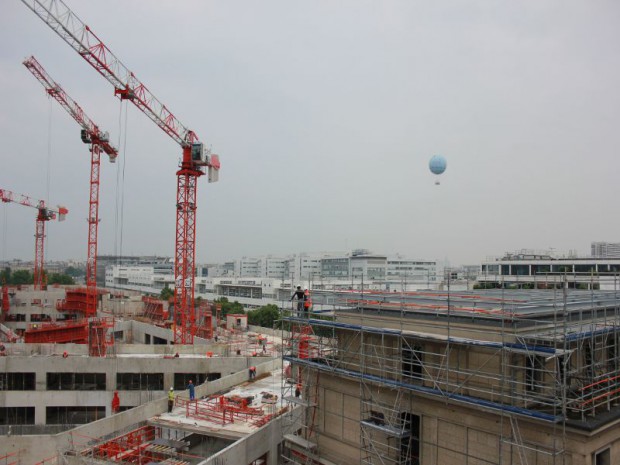 Chantier Balard au futur ministère de la Défense, Paris 15ème