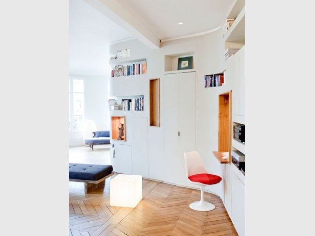Appartement rénovation 7ème arrondissement / Agence Demont Reynaud /PPil