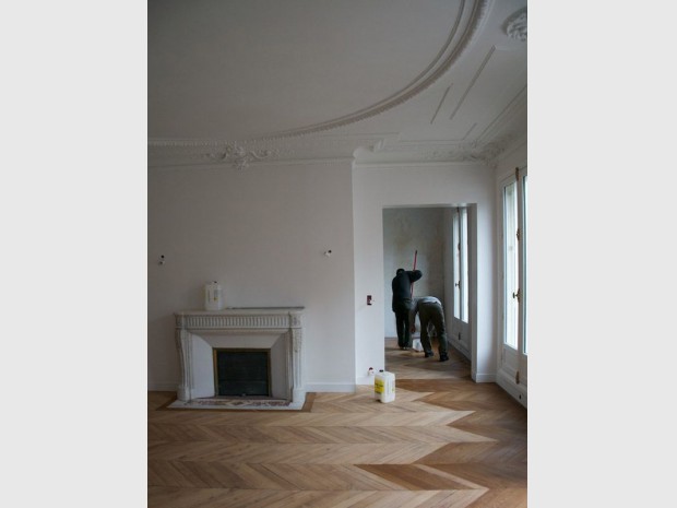 Parquet en point de Hongrie