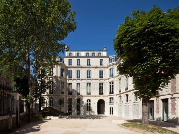 La restructuration de l'hôtel Wendel en école élémentaire Paris
