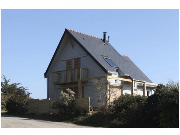 Maison bioclimatique Bretagne