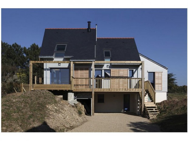Maison bioclimatique Bretagne