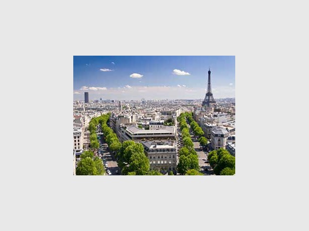 Vue Paris Tour Eiffel