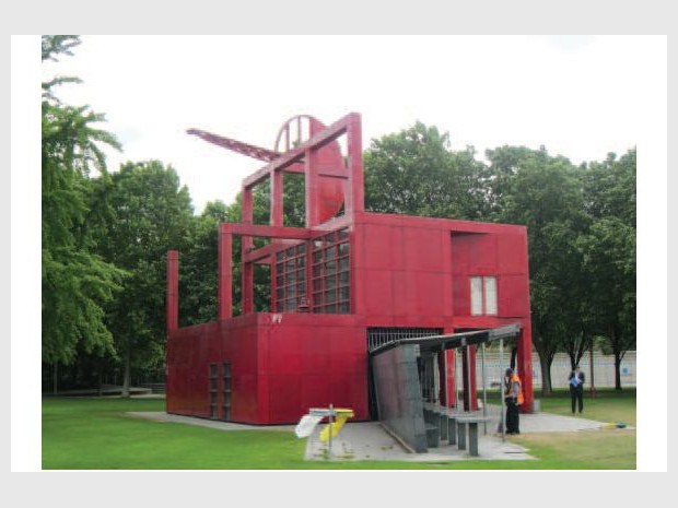 Réhabilitation du Café Folie de Bernard Tschumi  à la Villette