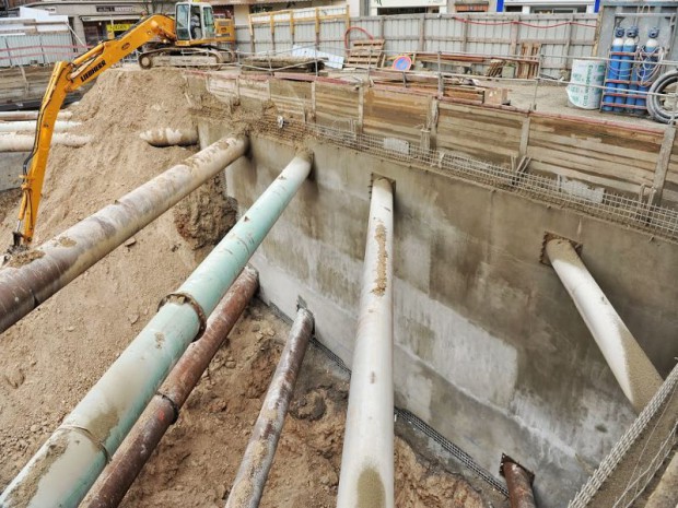 Le parking souterrain du cheval rouge à Orléans