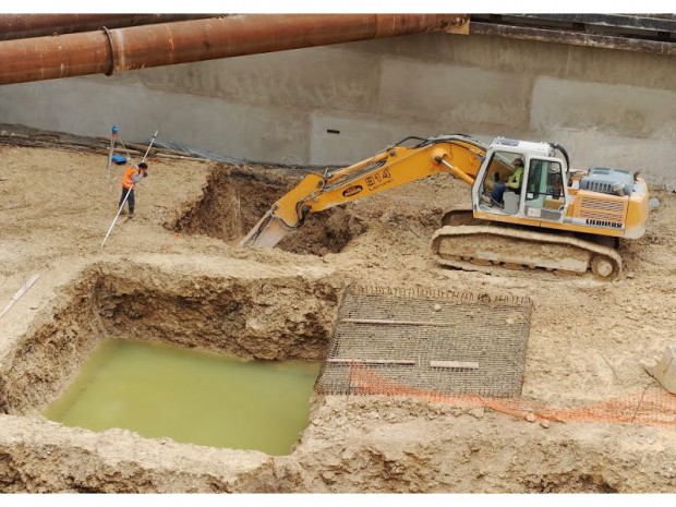 Le parking souterrain du cheval rouge à Orléans