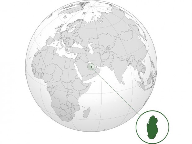 Qatar carte géographique