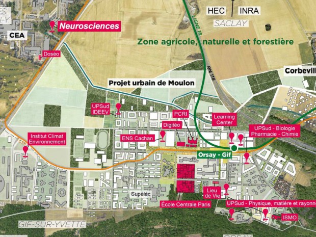 Paris-Saclay: quatre groupements désignés pour la 