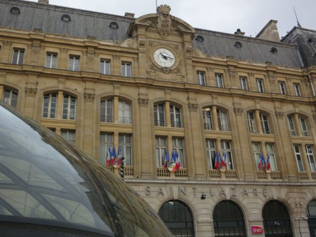 La gare Saint Lazare