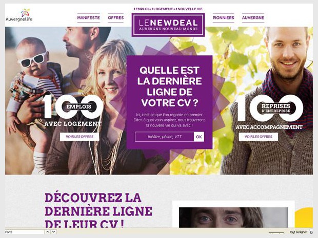 New Deal en Auvergne