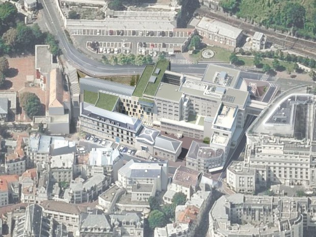 Extension et restructuration de l'Hôpital des Quatre Villes