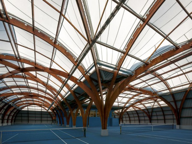 La rénovation du tennis-club de Bourg-la-Reine 