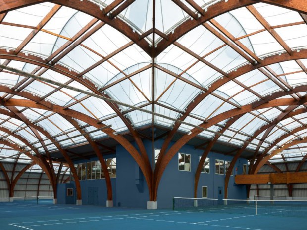 La rénovation du tennis-club de Bourg-la-Reine