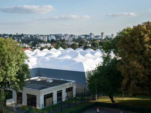 La rénovation du tennis-club de Bourg-la-Reine