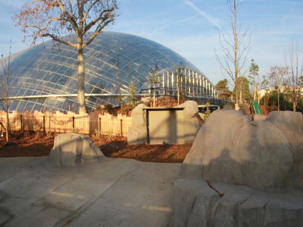 Serre tropicale au zoo de Vincennes