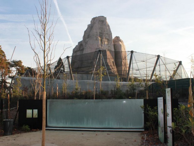 Serre tropicale au zoo de Vincennes