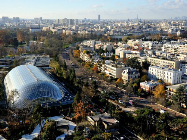 Serre tropicale au zoo de Vincennes