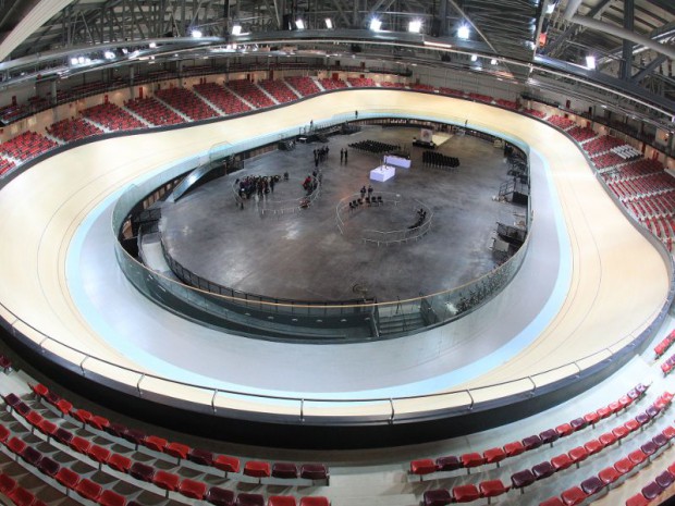 Vélodrome national de Saint-Quentin-en-Yvelines inauguré le 30 janvier 2014