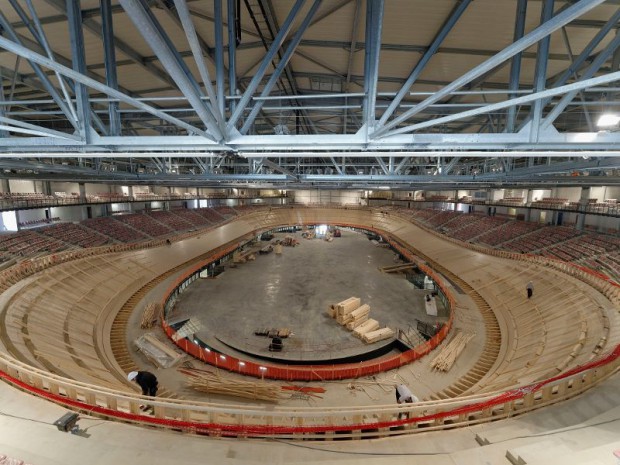 Vélodrome national de Saint-Quentin-en-Yvelines inauguré le 30 janvier 2014