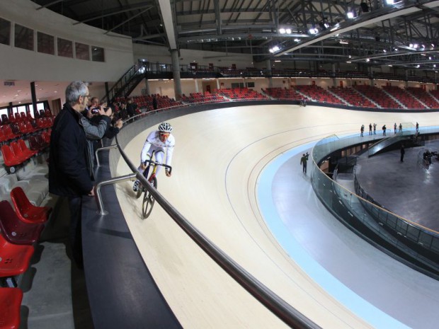 Vélodrome national de Saint-Quentin-en-Yvelines inauguré le 30 janvier 2014