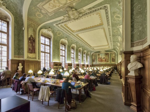 Rénovation de la Bibliothèque universitaire de la Sorbonne 