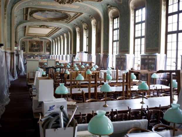 Rénovation de la Bibliothèque universitaire de la Sorbonne