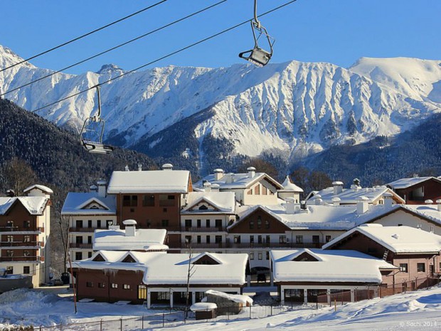 Mountain olympic village