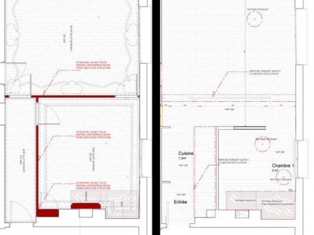 Rénovation d'un T3 en T4