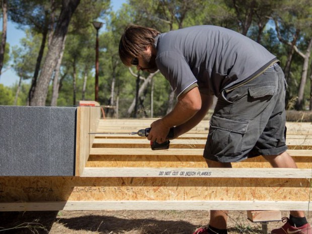 Pop Up : une maison passive montée en 4 jours