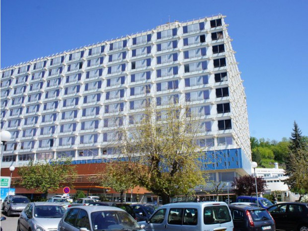 Hôpital de Brive la Gaillarde ancienne façade
