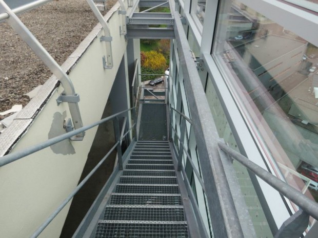 Escalier hôpital de Brive la Gaillarde