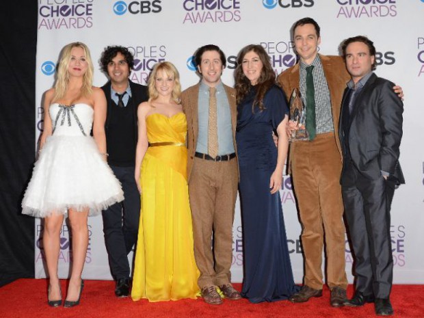 L'équipe de la série Big Bang Theory