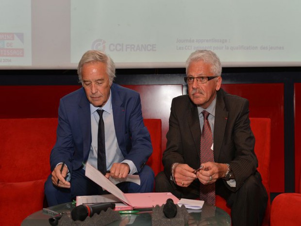 Signature de la convention apprentissage 