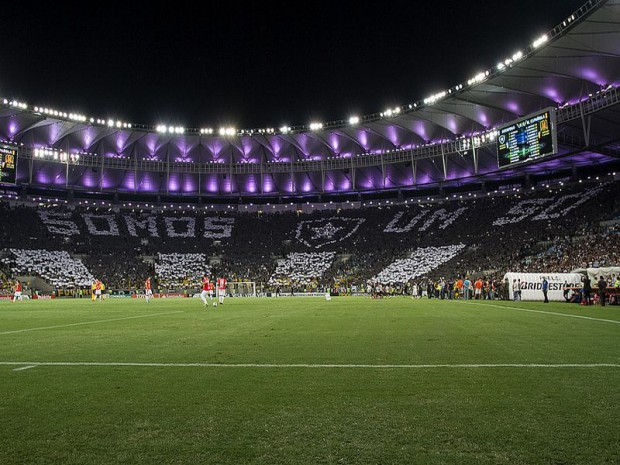 Le stade Maracaña rénové  à Rio de Janeiro (Brésil)