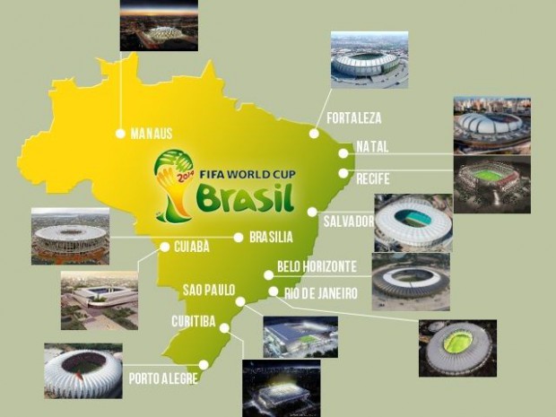 Stades Brésil 2014