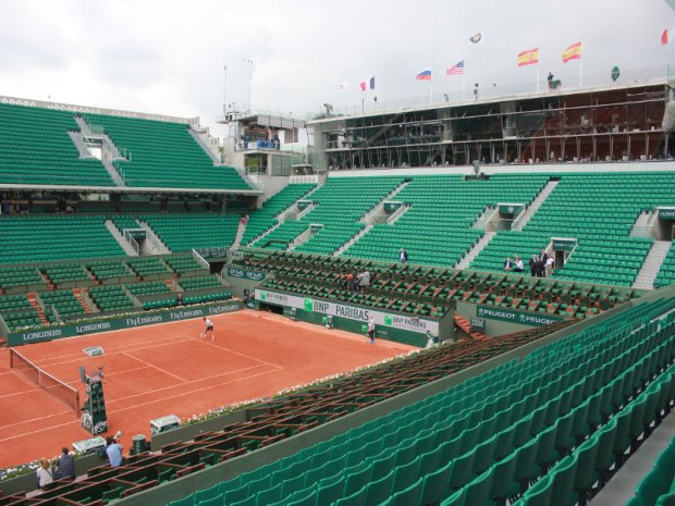 Modernisation et nouveaux visuels du Stade Roland-Garros à la Porte d'Auteuil 