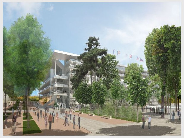 Modernisation et nouveaux visuels du Stade Roland-Garros à la Porte d'Auteuil