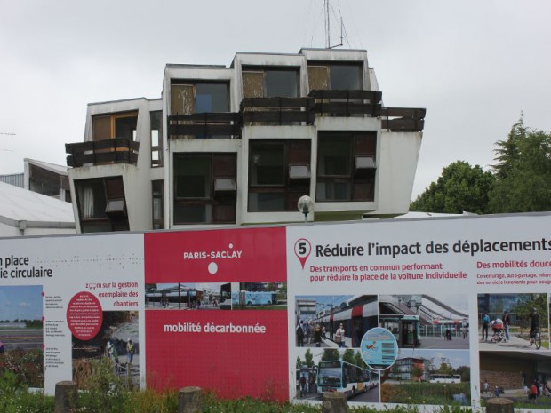 Quartier existant du Moulon et Paris-Saclay