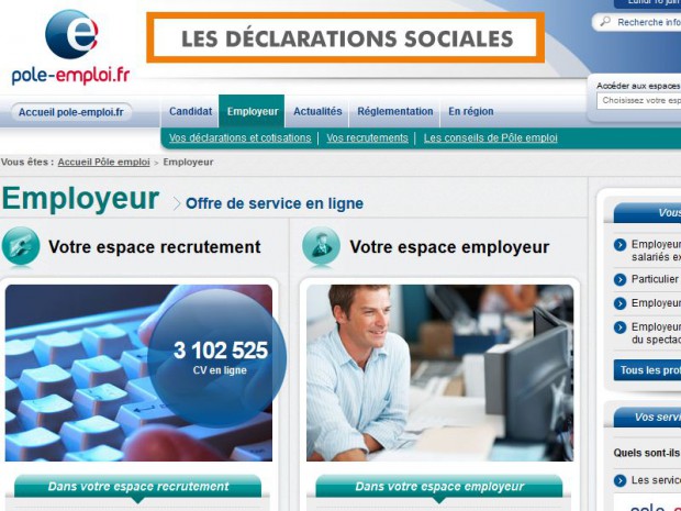 Pôle emploi et site 