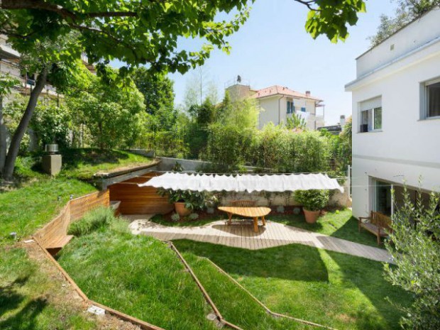 Jardin stratifié en Italie