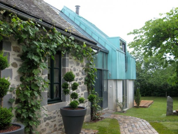 Maison extension cuivre