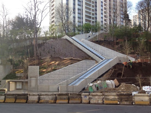 Escalator Issy les Moulineaux