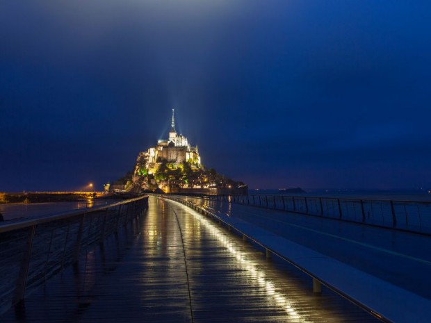 Mont-Saint-Michel : la merveille de Dietmar Feichtinger accessible aux piétons depuis le mardi 22 juillet 