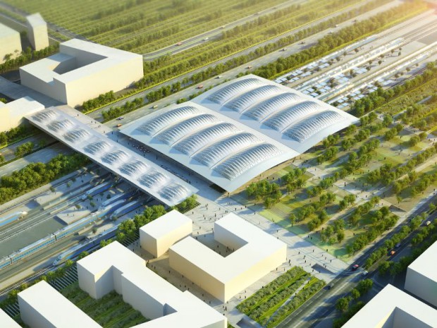 La gare nouvelle de Montpellier Sud de France et projet Icade 