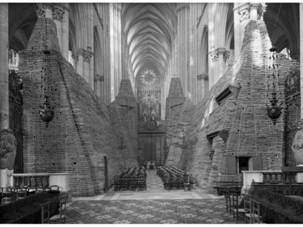 Cathédrale d'Amiens, vers 1940