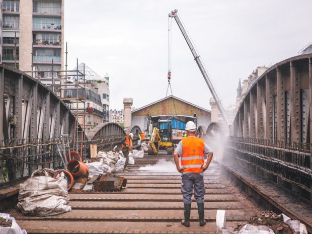 Travaux de consolidation et de réfection du métro de la ligne 6 et RATP