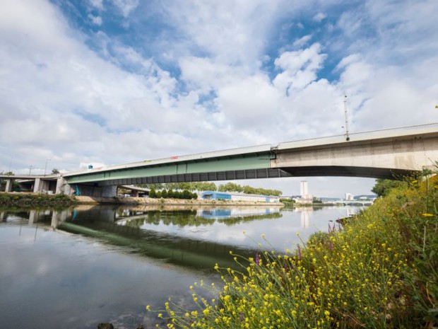 Le pont Mathilde inauguré et Seine-Maritime 