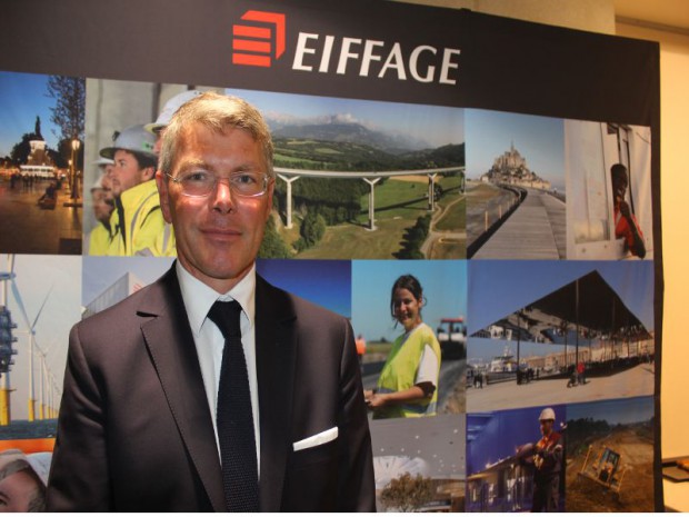 Pierre Bergé, président-directeur général  du groupe Eiffage 