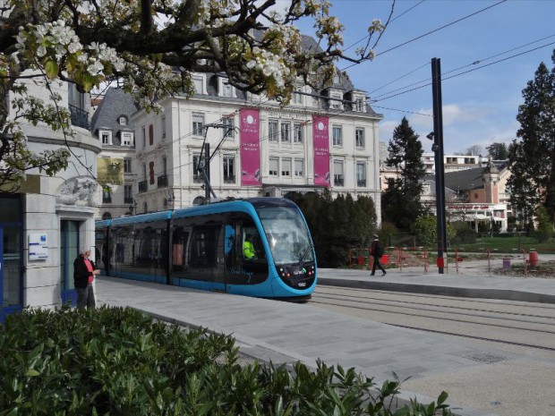Inauguration du tramway de Besançon 