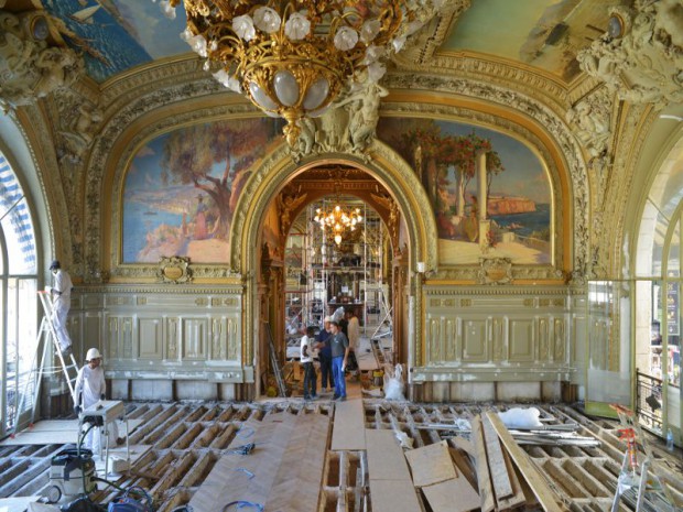 Rénovation du Train Bleu à Paris et agence Duthilieul